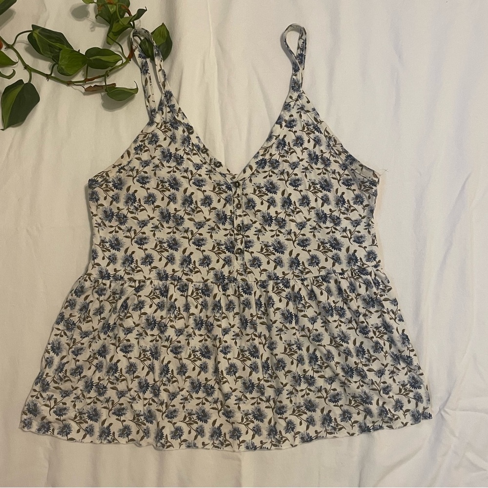 Soft & Sext Flower American Eagle Tank